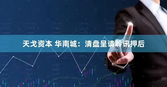 天戈资本 华南城：清盘呈请聆讯押后